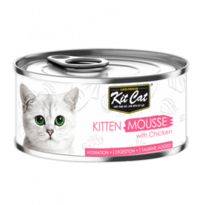 Kitten Mouse with Chicken